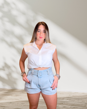 Load image into Gallery viewer, Denim Short Light Blue