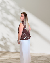 Load image into Gallery viewer, Polka Dots Vintage Top