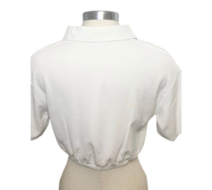 White S Crop Top