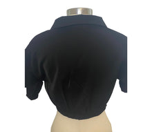 Load image into Gallery viewer, Black S Crop Top