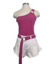 Load image into Gallery viewer, Asymmetric Sari Top