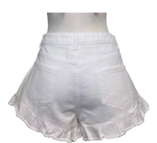 Load image into Gallery viewer, Laura White Denim Shorts