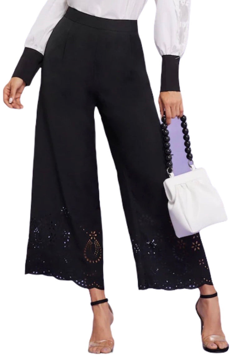 Black High Waist Pants