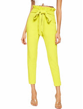 Load image into Gallery viewer, Yellow Bright High Waist Pants